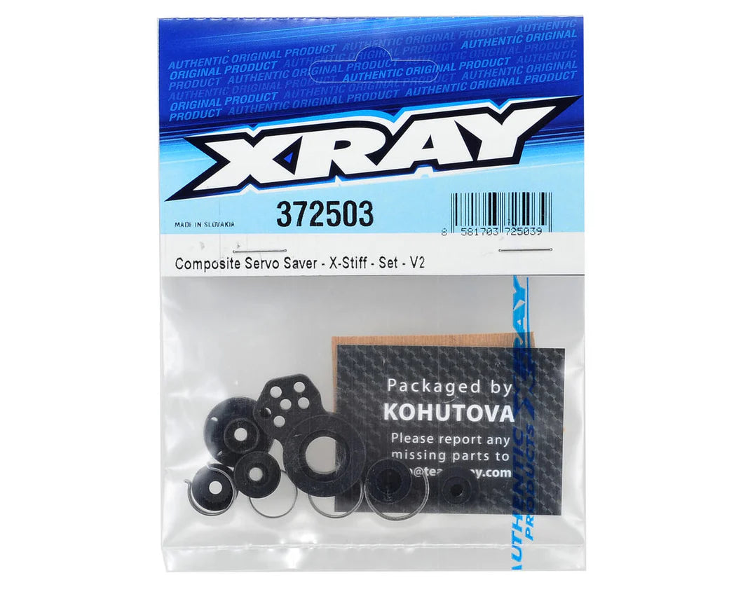 Xray Composite Servo Saver Extra Stiff Set V2 372503 RC Racing Steering